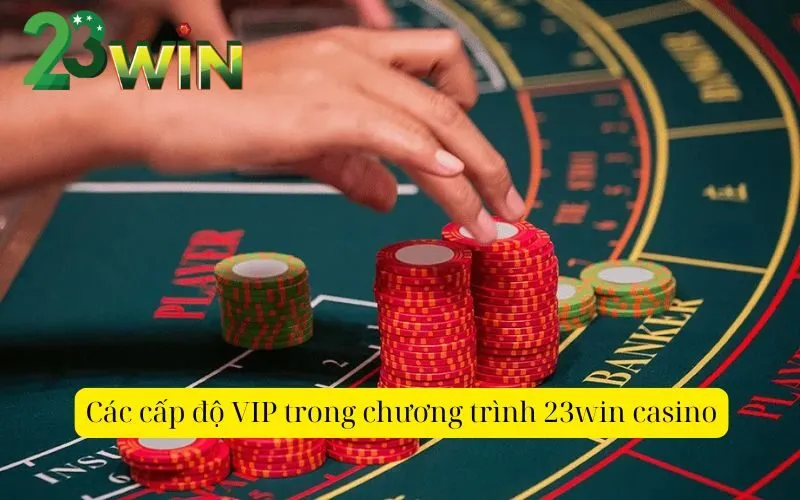 Các cấp độ VIP trong chương trình 23win casino