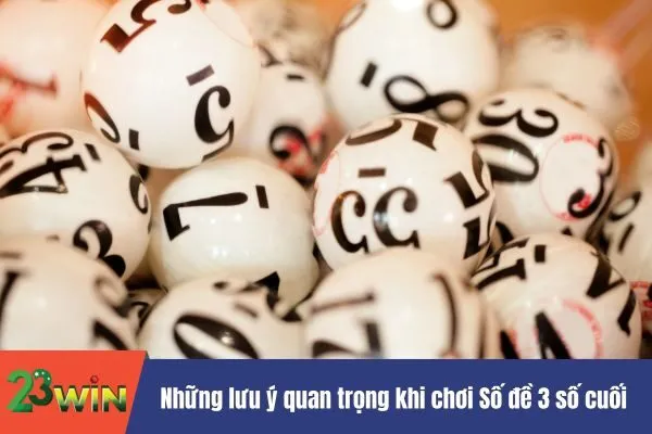 Số đề 3 số cuối